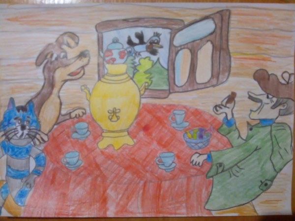 Конкурс рисунков Простоквашино