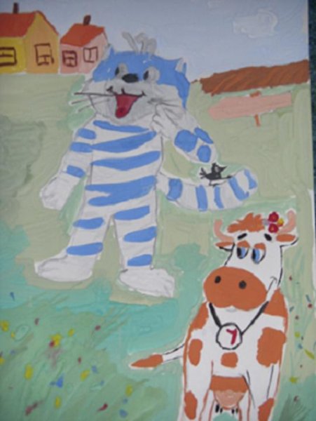 Конкурс рисунков Простоквашино