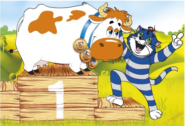 Корова Гаврюша из Простоквашино