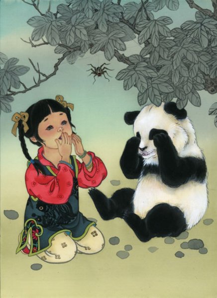 Японская живопись для детей