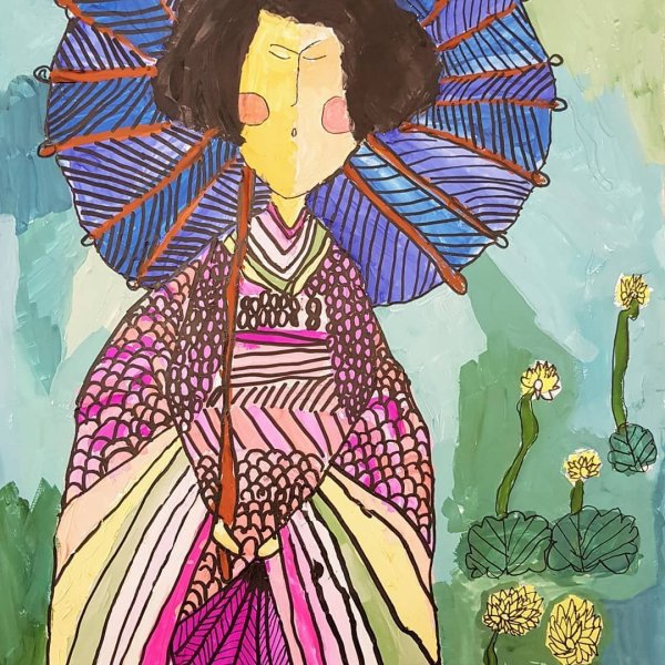 Японские детские иллюстрации