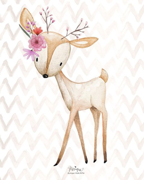 Животные в скандинавском стиле