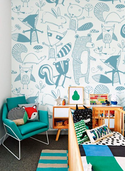 Тематические обои для стен