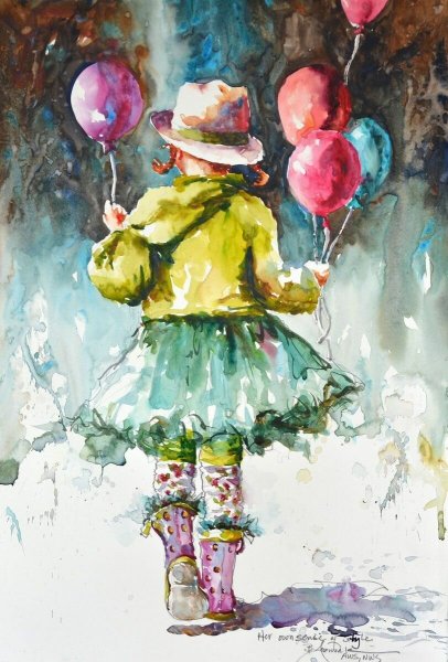 Акварельные иллюстрации