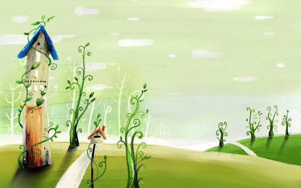 Креативные детские фоны