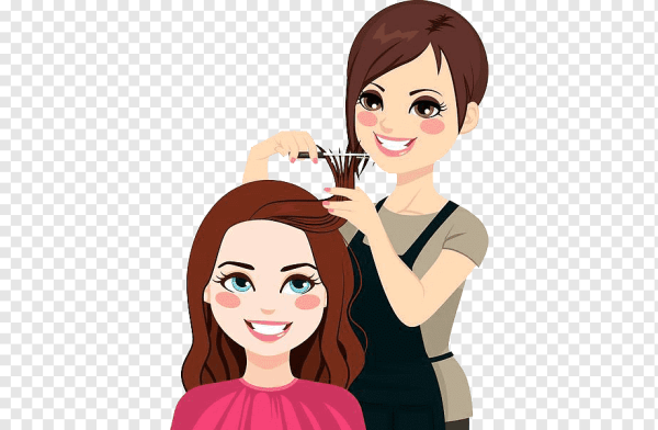 Рисунок профессии парикмахера на конкурс