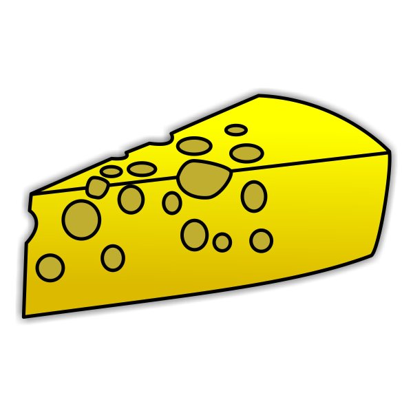 Сыр кусочек