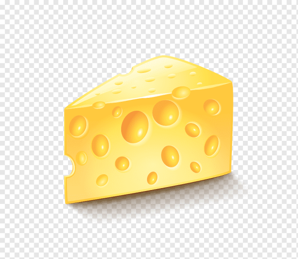 Мультяшный кусочек сыра