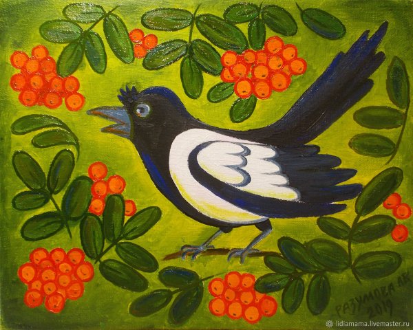 Сороки в живописи