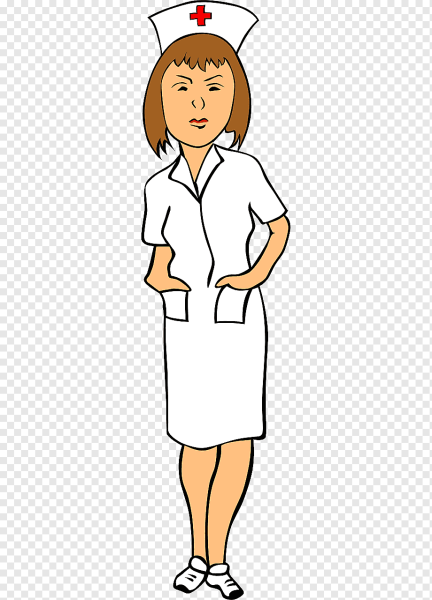 Раскраска медсестра для детей