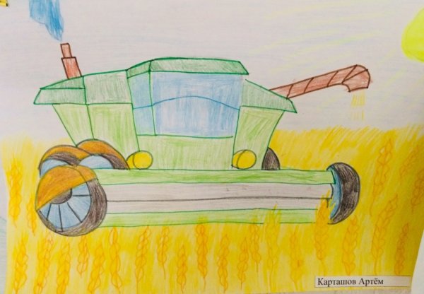 Рисование для детей комбайн