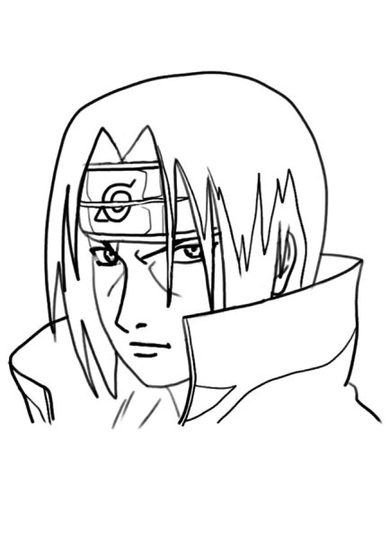 Speed drawing Итачи