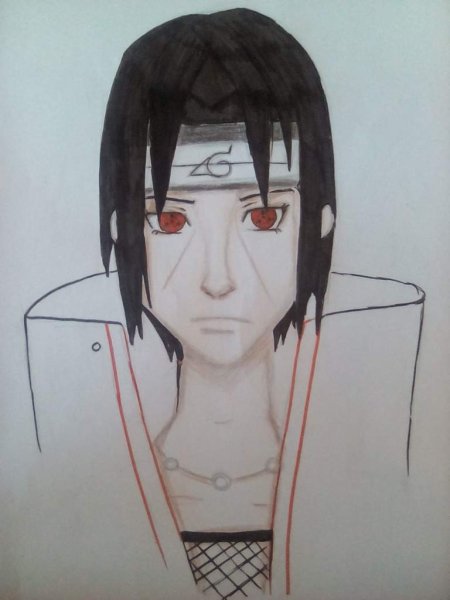 Итачи для срисовки