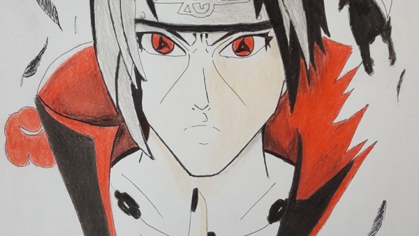 Итачи рисунок