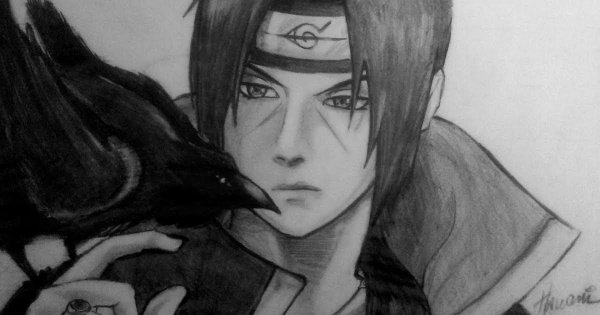 Нарисовать Итачи