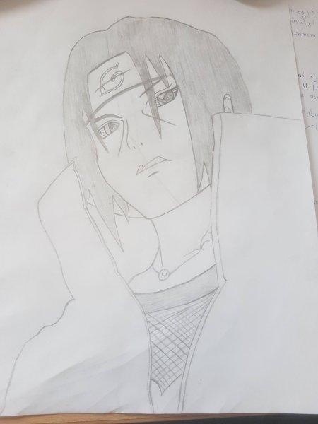 Итачи Учиха для срисовки