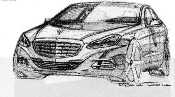 Мерседес АМГ E 63 S карандаш