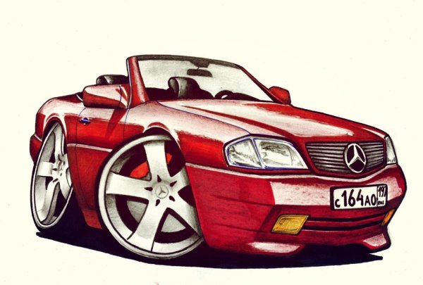 Рисуем автомобиль