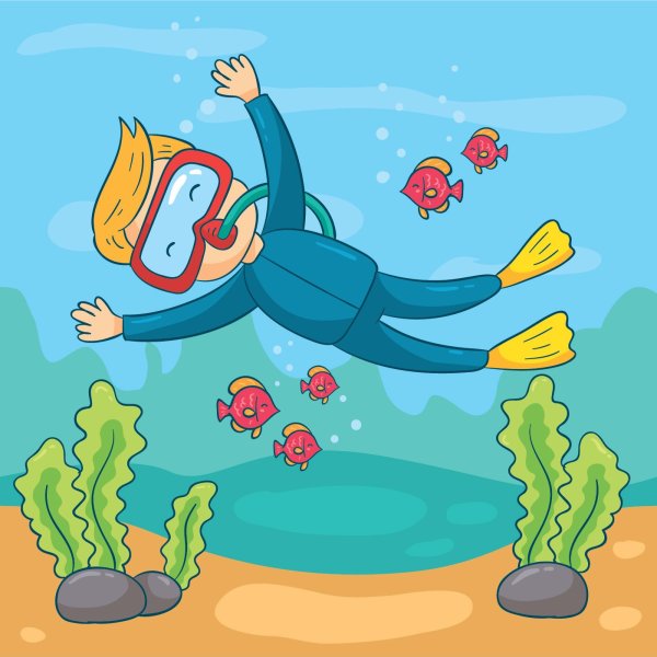 Водолаз для детей