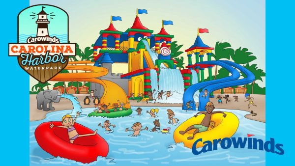 Рисунки аквапарка детские