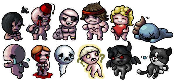 Айзек Репентенс персонажи