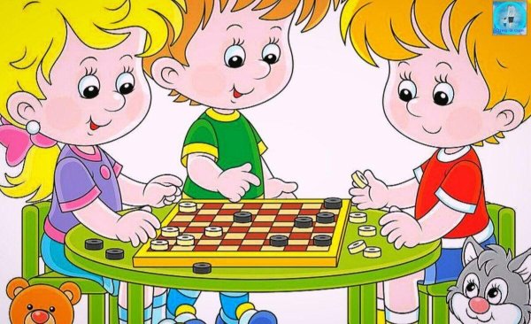 Игры в шашки для детей