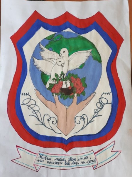 Семейный герб для школы