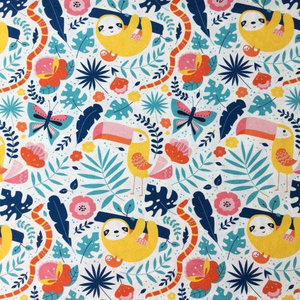 Детский принт на ткани