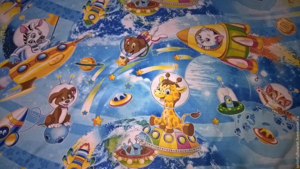 Баннер космос для детей