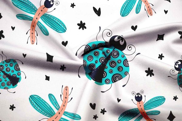 Ткань с принтом для детей