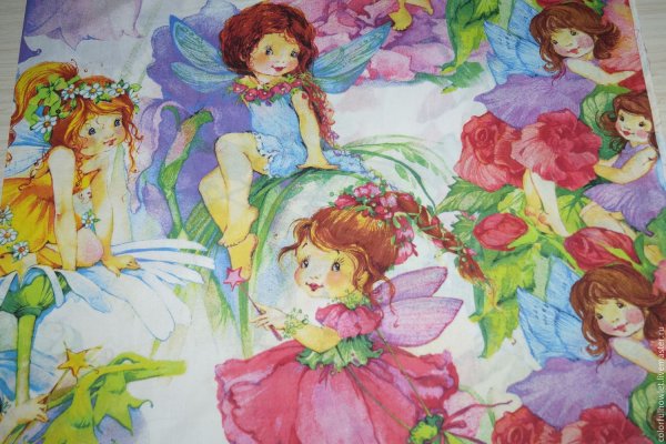 Ткань с феечками