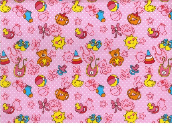 Текстура детских тканей