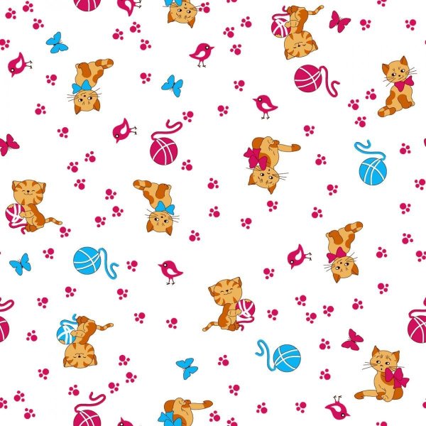 Бесшовные фоны - детские