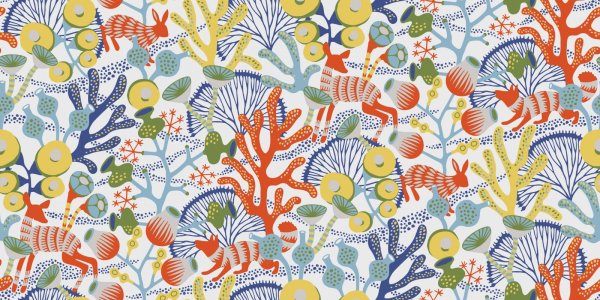 Шведские обои Borastapeter, коллекция Wonderland by Hanna Werning, артикул 1462