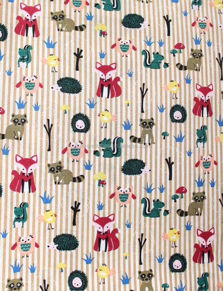 Ткань с детским принтом