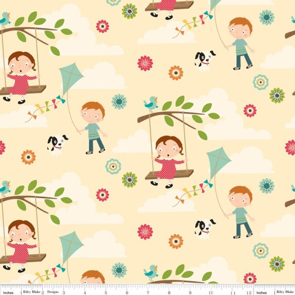 Ткань детская картинка