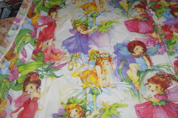Ткань с детским рисунком