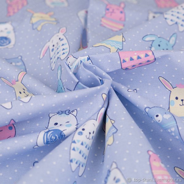 Ткань плащевка детская