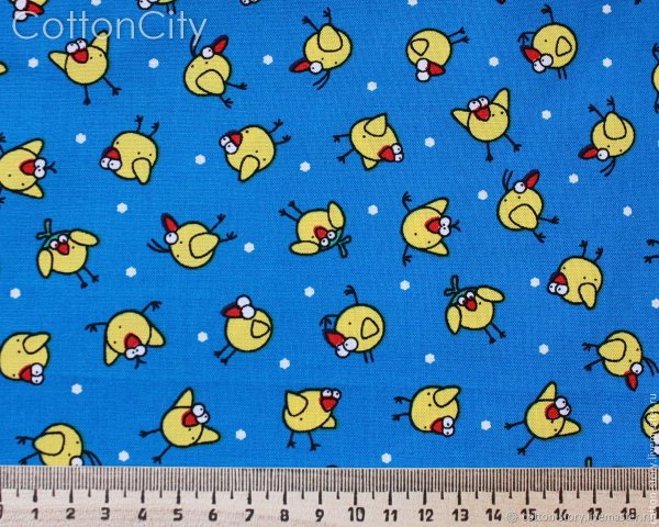 Ткань с детским рисунком