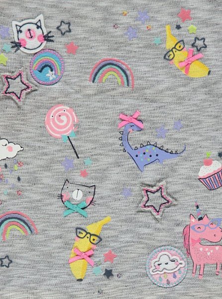 Детские принты на ткани