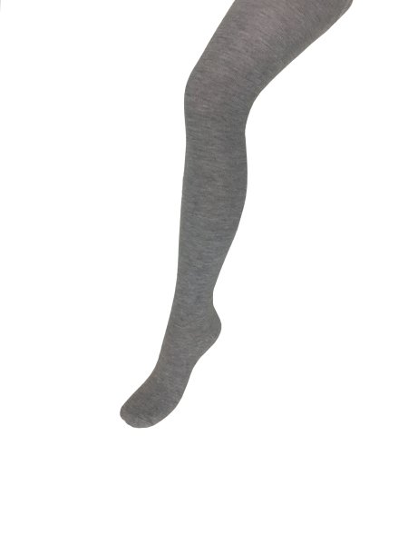Колготки, серый меланж