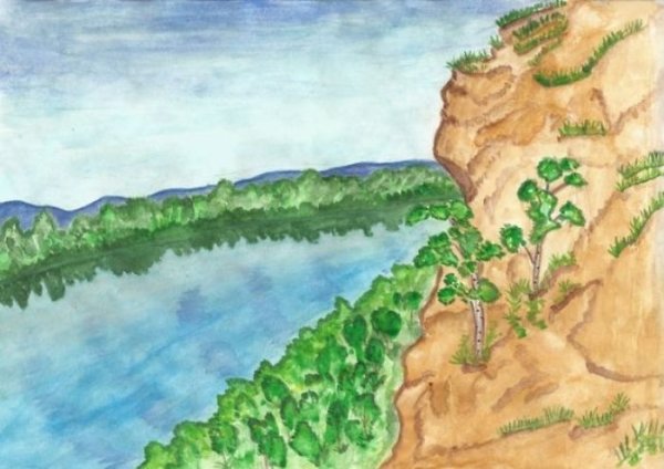 Рисунок поверхность нашего края