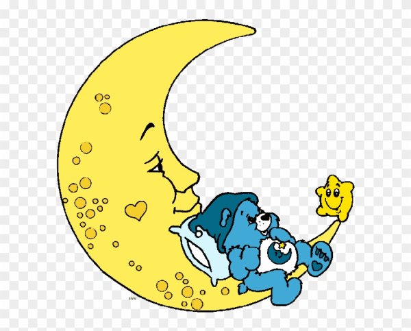 Месяц мультяшный