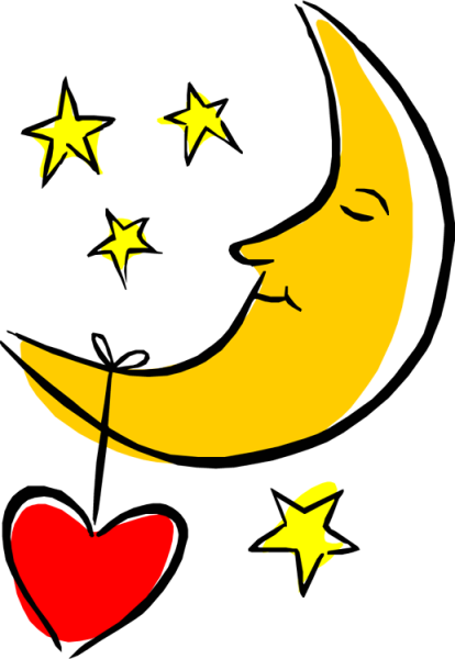 Нарисовать месяц