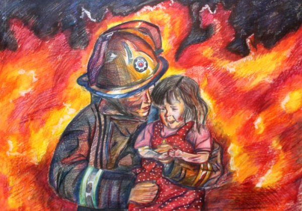 Пожарная безопасность рисунки