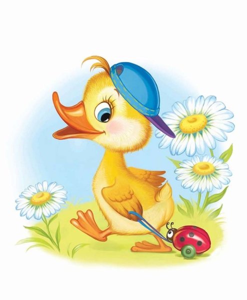 Утенок мультяшный