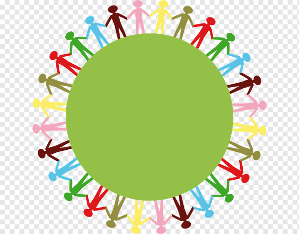 Круг из человечков