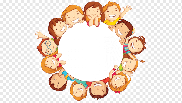 Дети на радуге вектор