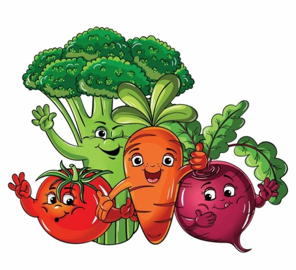 Веселые овощи