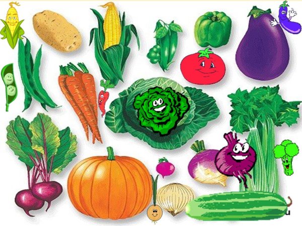 Овощи для детей